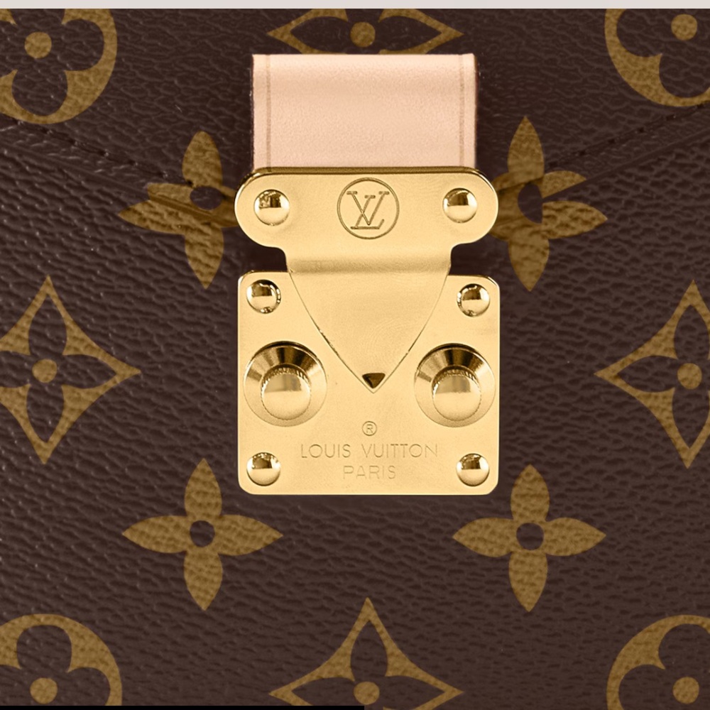 Pochette Métis Louis Vuitton Brown Monogram Crossbody Bag with Gold Hardware - Picture 3 of 5